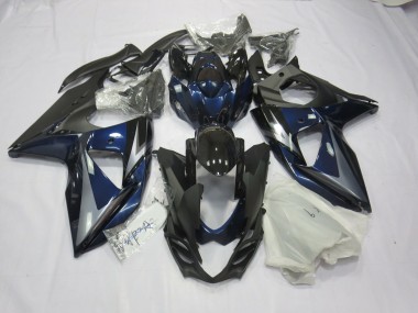 2009-2016 Azul Plata & Negro GSXR 1000 Carenado