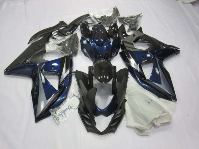 2009-2016 Azul Plata & Negro GSXR 1000 Carenado