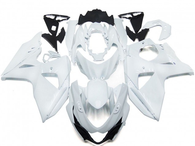 2009-2016 Blanco Brillante Sólido GSXR 1000 Carenado