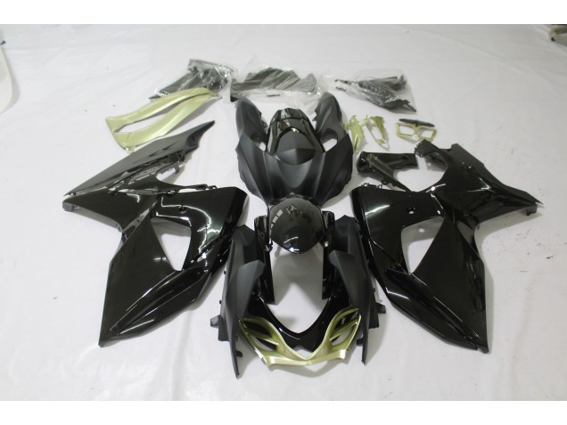 2009-2016 Negro Brillante Plata Mate GSXR 1000 Carenado