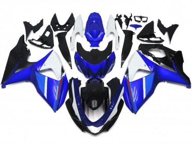 2009-2016 Sólido Brillo Negro Azul Blanco GSXR 1000 Carenado