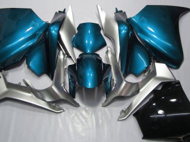 2010-2013 Azul Claro & Plateado VFR1200 Carenado