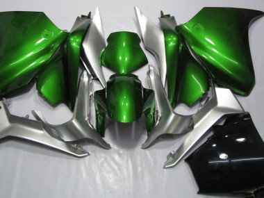 2010-2013 Verde Intenso & Plateado VFR1200 Carenado