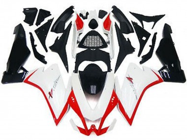 2010-2015 Blanco Brillante & Rojo RSV4 1000 Carenado