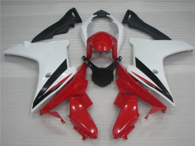 2011-2012 Blanco Negro & Rojo CBR600F Carenado