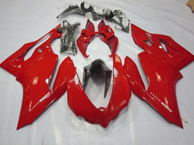2011-2014 Rojo Liso Brillante Ducati 1199 Carenado