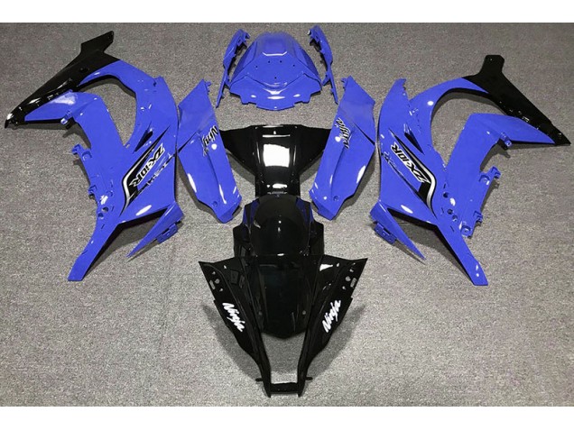 2011-2015 Azul Brillante & Logotipos ZX10R Carenado