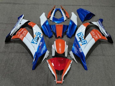 2011-2015 Blanco Azul & Naranja ZX10R Carenado