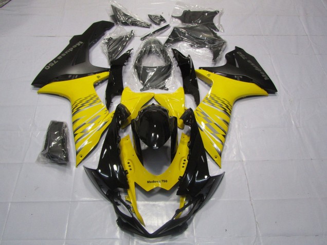 2011-2024 Amarillo Negro Mate GSXR 600-750 Carenado