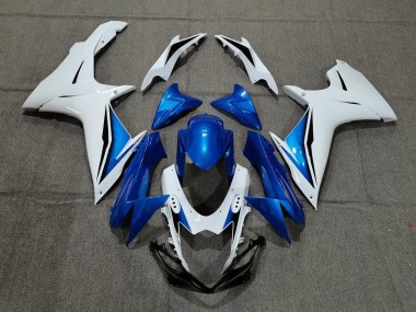 2011-2024 Azul & Blanco GSXR 600-750 Carenado