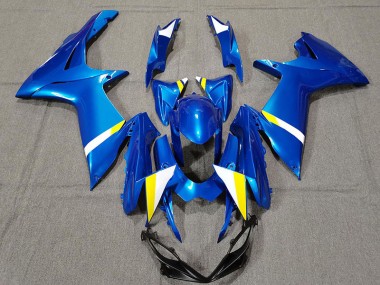 2011-2024 Azul Personalizado GSXR 600-750 Carenado