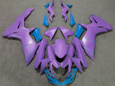 2011-2024 Morado Mate & Azul GSXR 600-750 Carenado