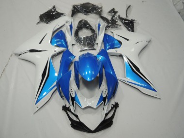 2011-2024 Negro Brillante GSXR 600-750 Carenado