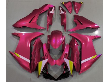 2011-2024 Rojo Caramelo Brillante GSXR 600-750 Carenado