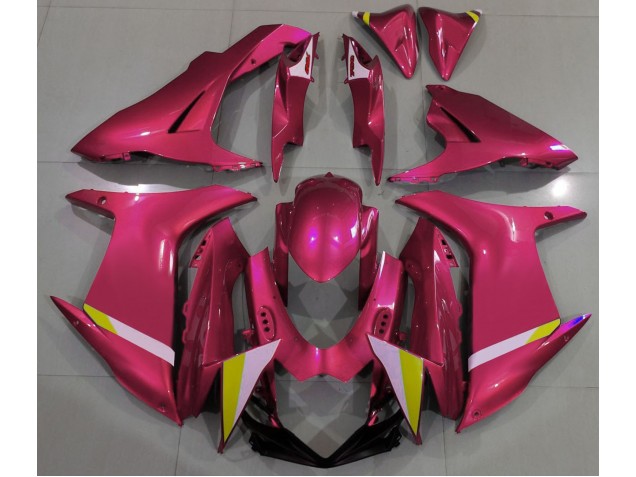 2011-2024 Rojo Caramelo Brillante GSXR 600-750 Carenado
