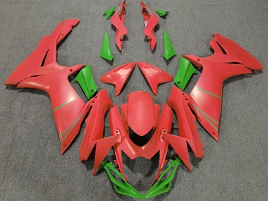 2011-2024 Rojo Pomelo Mate & Verde GSXR 600-750 Carenado