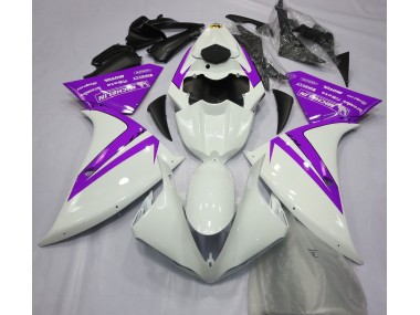 2012-2014 Blanco Brillante & Morado R1 Carenado