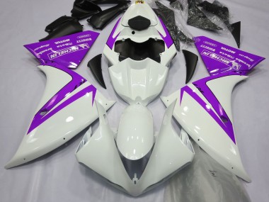 2012-2014 Blanco Brillante & Morado R1 Carenado