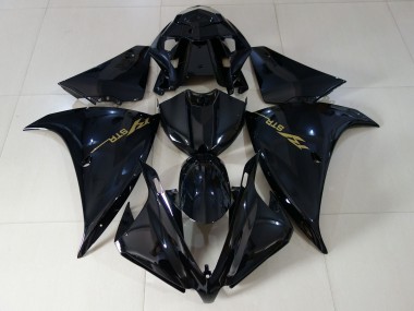 2012-2014 Negro Brillante R1 Carenado