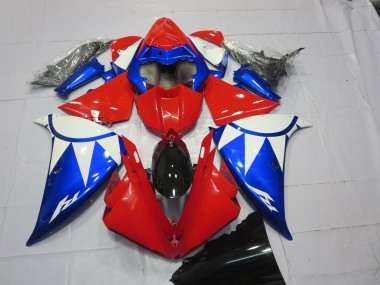 2012-2014 Rojo Blanco Azul R1 Carenado
