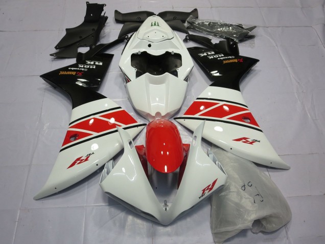 2012-2014 Rojo Blanco & Negro R1 Carenado