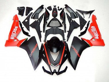 2012-2015 Negro Mate & Rojo RS4 125 Carenado