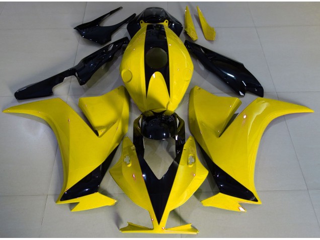 2012-2016 Amarillo Brillante & Negro CBR1000RR Carenado