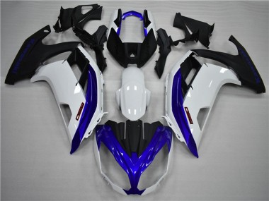 2012-2016 Azul & Blanco Ninja 650R Carenado