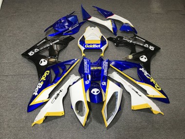 2012-2016 Blanco Brillante & Azul CBR1000RR Carenado