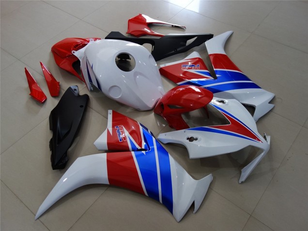 2012-2016 Blanco Rojo & Azul CBR1000RR Carenado