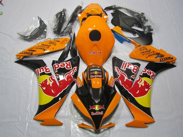 2012-2016 Naranja Rojo Toro CBR1000RR Carenado
