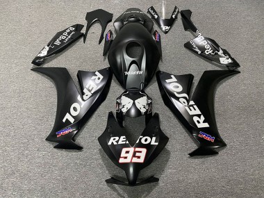 2012-2016 Negro Mate Repsol CBR1000RR Carenado