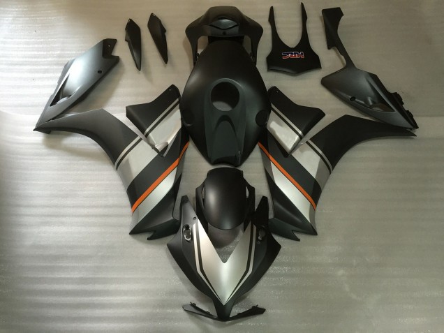 2012-2016 Plata Mate & Negro CBR1000RR Carenado