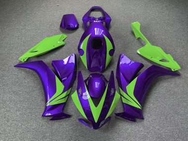 2012-2016 Púrpura Brillante & Verde CBR1000RR Carenado