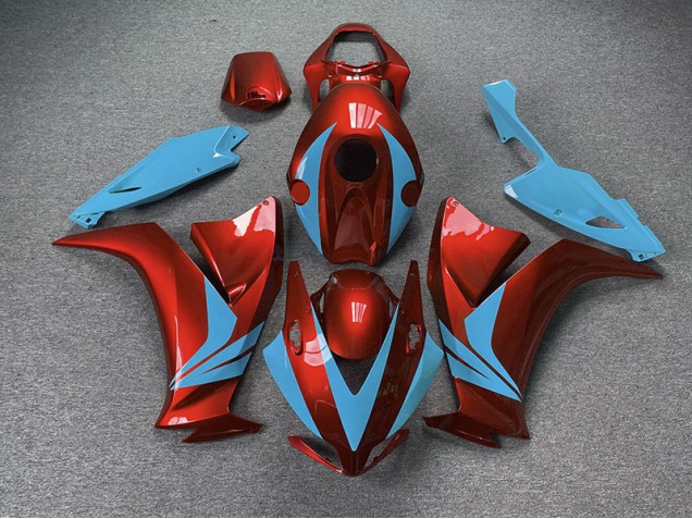 2012-2016 Rojo Brillante & Azul Claro CBR1000RR Carenado