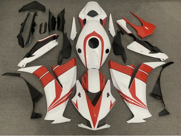 2012-2016 Rojo Brillante & Blanco CBR1000RR Carenado