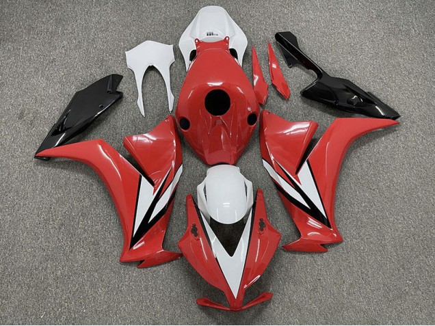 2012-2016 Rojo Con Blanco CBR1000RR Carenado