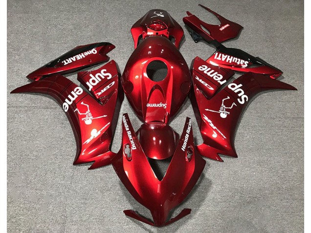 2012-2016 Rojo Intenso Personalizado CBR1000RR Carenado