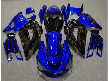 2012-2021 Azul Brillante & Negro ZX14R Carenado