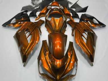 2012-2021 Brillo Naranja Quemado ZX14R Carenado