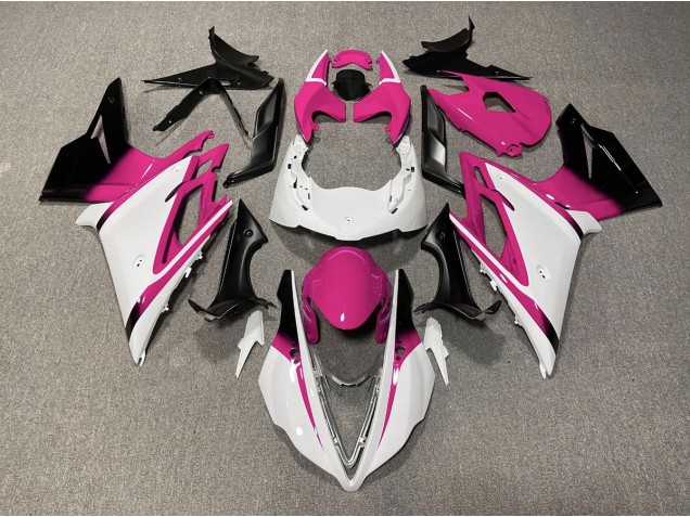 2013-2016 Blanco Brillante & Rosa Daytona 675 Carenado