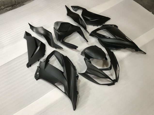 2013-2018 Negro Mate ZX6R Carenado