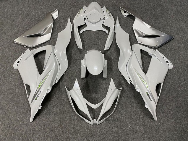 2013-2018 Perla Blanca ZX6R Carenado