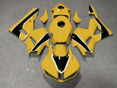 2013-2023 Amarillo Brillante & Negro CBR600RR Carenado