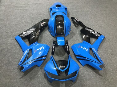 2013-2023 Azul Brillante & Logotipos CBR600RR Carenado