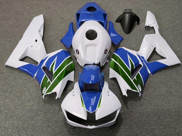 2013-2023 Brillo Verde & Azul CBR600RR Carenado