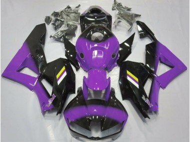 2013-2023 Desvanecimiento Morado Brillante & Negro CBR600RR Carenado