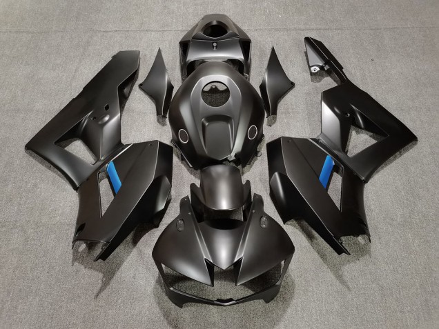 2013-2023 Negro Mate Con Azul CBR600RR Carenado