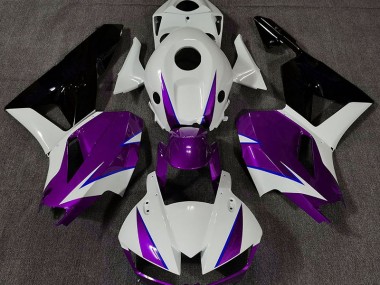 2013-2023 Púrpura Brillante Blanco & Azul CBR600RR Carenado