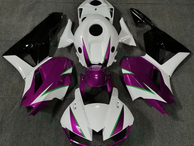 2013-2023 Rosa Brillo Blanco & Verde CBR600RR Carenado